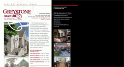 Desktop Screenshot of greystonelavahotsprings.com